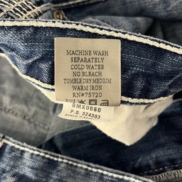 BKE DENIM Women’s Tyler Straight Long Jeans size 33L - Picture 9 of 10